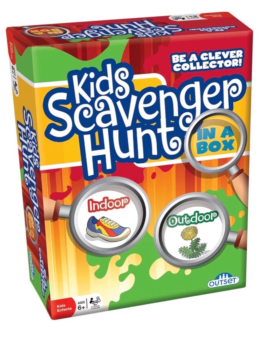 💜 Kids Scavenger Hunt In A Box Game - Indoor & Outdoor Adventure